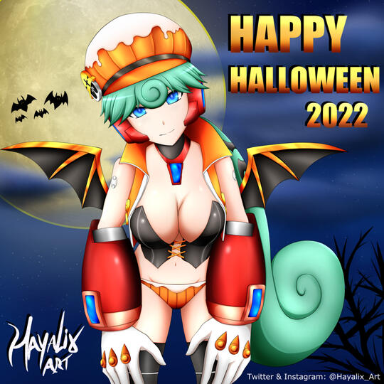 Halloween Marino - Megaman X Dive